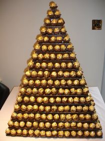 Ferrero Rocher Pyramid Hire