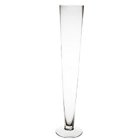 Tall Fluted Vases Hire