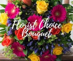 Florist choice hand tied bouquet