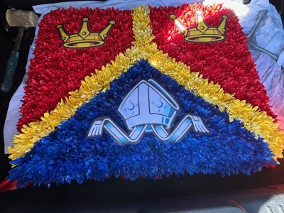 Flag tribute