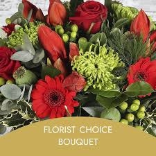 Florist choice Christmas bouquet