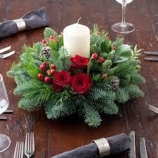 Noel table arrangment