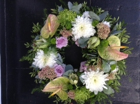 Anthurium wreath