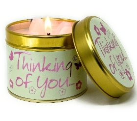 Lily Flame Candle – Thinking of you