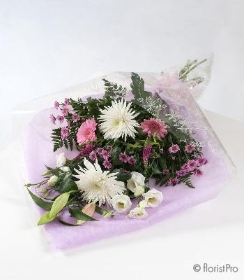Flat Gift Wrap Bouquet