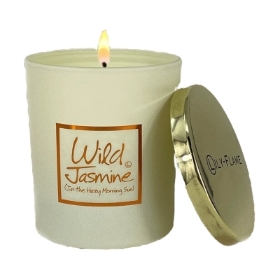 Wild Jasmine Lily Flame Candle..