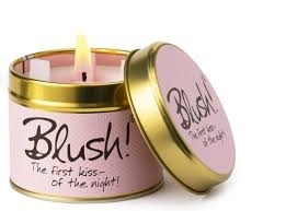 Blush! Lily Flame Candle.